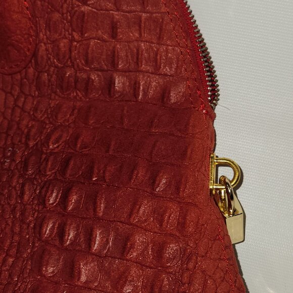 Red Pelle Over the Shoulder Purse - Picture 2 of 7